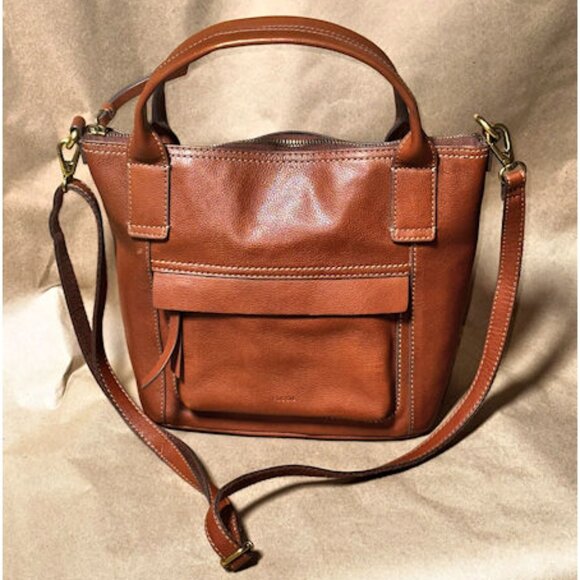 Fossil Handbags - Fossil Saddle Brown Handbag